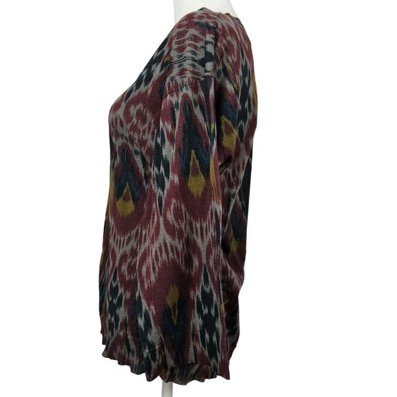 Dries Van Noten XS Cardigan Linen Cotton Button Front Multicolor Layering Piece - Picture 6 of 16